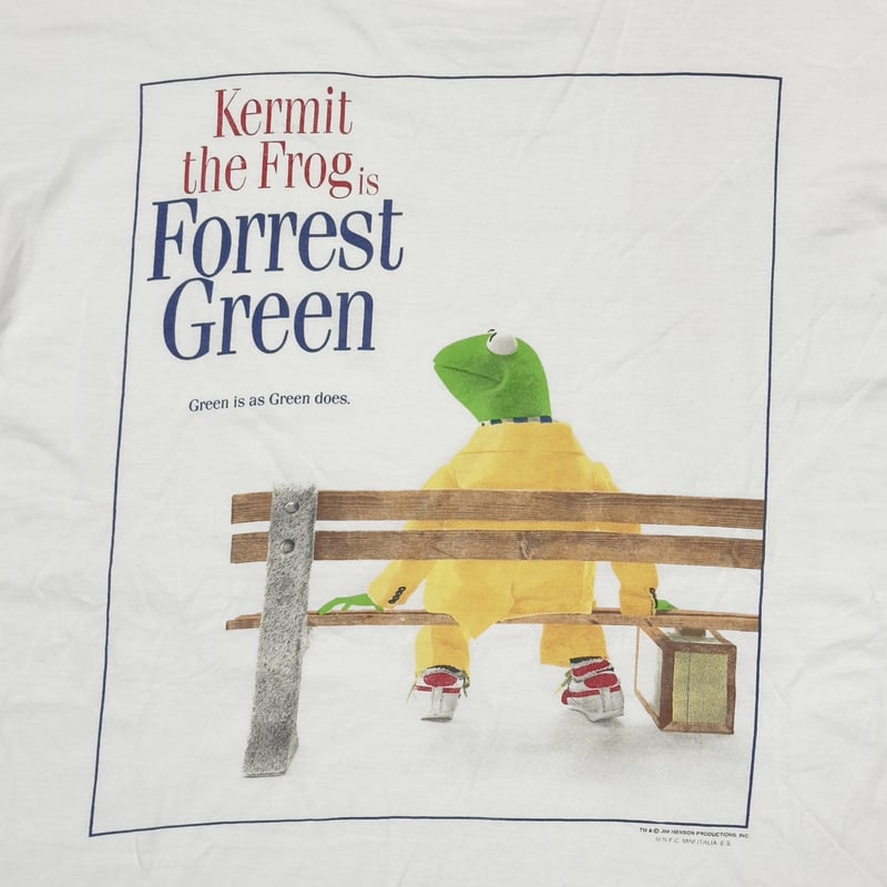 KERMIT FORREST GREEN FORREST GUMP PARODY EURO F
