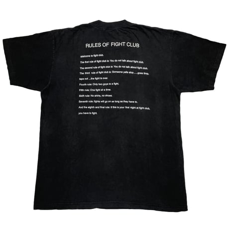 FIGHT CLUB 2000 RULES OF FIGHT CLUB GIANT XL 0630