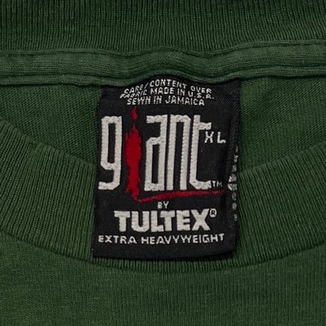 RAGE AGAINST THE MACHINE WE SUPPORT OUR TROOPS GREEN GIANT by TULTEX XL 9204