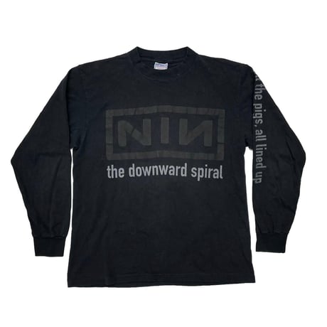 NINE INCH NAILS THE DOWNWARD SPIRAL HALO EIGHT LS ALL SPORT LARGE 7909