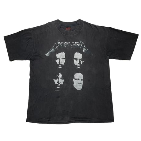 METALLICA 91-92 TOUR SQUARE MEMEBR FACE TEE XL 8652