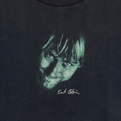 NIRVANA KURT COBAIN MEMORIAL SMALL FACE BLACK ALL SPORT LARGE 2460