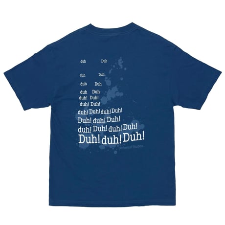JAWS UNIVERSAL STUDIOS duh! Duh! NAVY FITS LARGE 9547