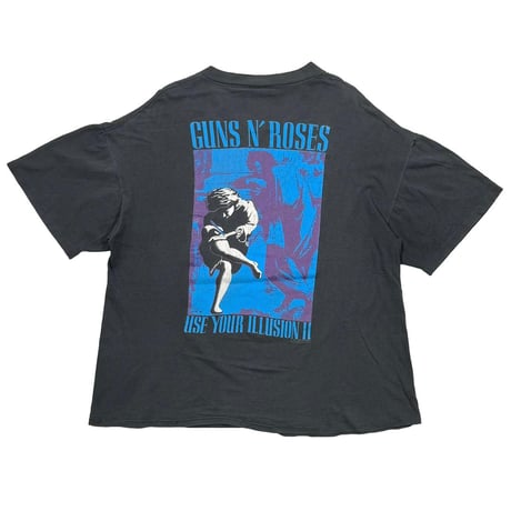 GUNS N' ROSES USE YOUR ILLUSION 1 1991 DOUBLE SIDE BROCKUM XL 3786