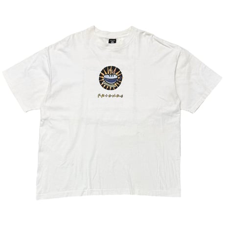 FRIENDS COFFEE HOUSE DRINKS WHITE WARNER BROS XXL FITS XL 1479