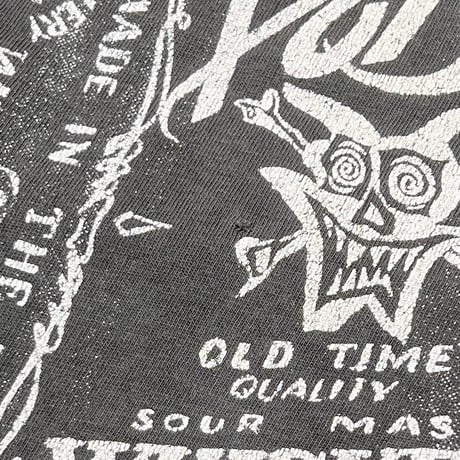 POISON FADED JACK DANIEL PARODY TEE FITS LARGE 3650
