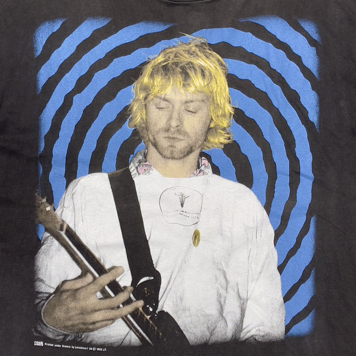 NIRVANA 1993 KURT COBAIN HOSPITAL GOWN FITS XL