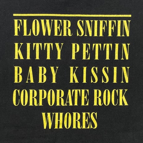 NIRVANA 1992 SMILE BLACK SOF TEE XL 9423