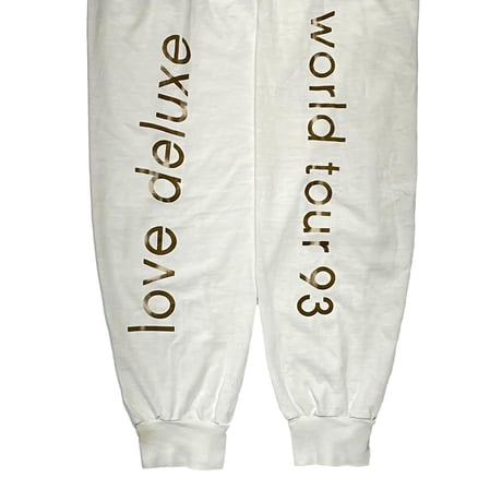 SADE LOVE DELUXE WORLD TOUR 1993 WHITE LS GINAT BY TEEJAYS XL 5831
