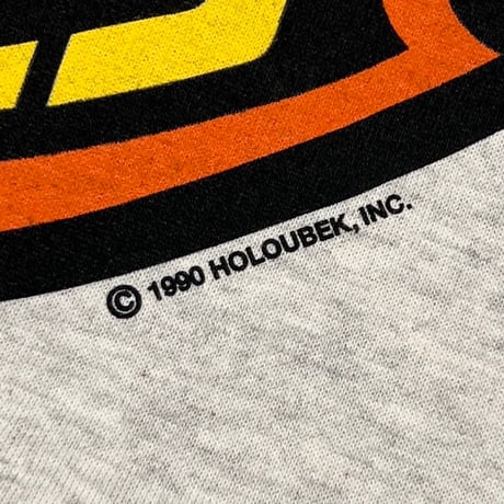 HARLEY DAVIDSON 1990 ORANGE EMBLEM OATMEAL XL