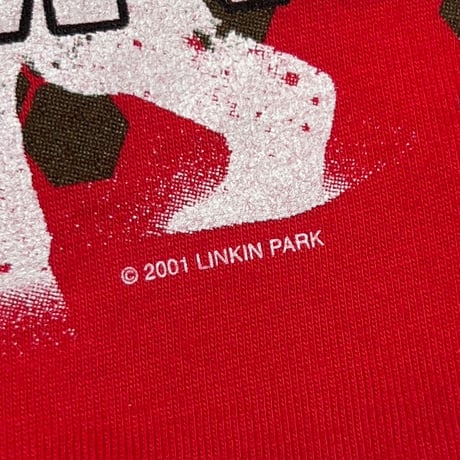 LINKIN PARK 2001 HYBRID THEORY RED CYGNUS XL 9479
