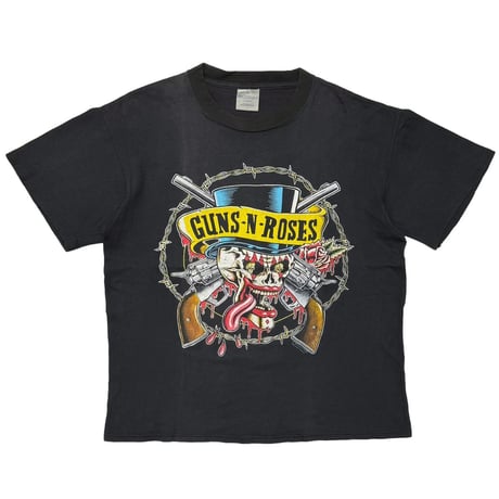 GUNS N’ ROSES 1990 SKULL HAT GUN BROCKUM LARGE 7780