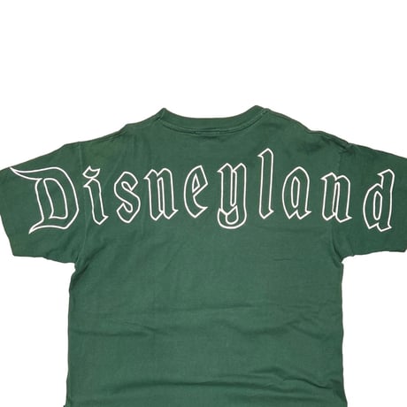 DISNEY VINTAGE 1995 Disneyland ARC LOGO GREEN L/XL 4354