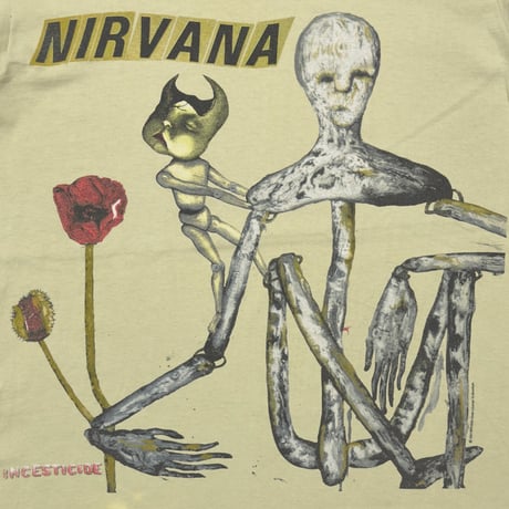 NIRVANA INCESTICIDE PALE GREEN FITS MEDIUM 1237
