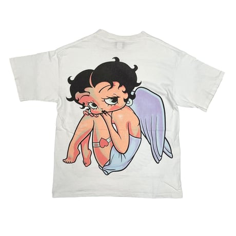 BETTY BOOP DOUBLE SIDE ANGEL 1994 CHANGES LARGE WHITE 9448