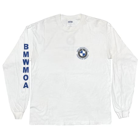 BMW MOTORCYCLE OWNERS OF AMERICA BMWMOA LS WHITE GILDAN LARGE 7800