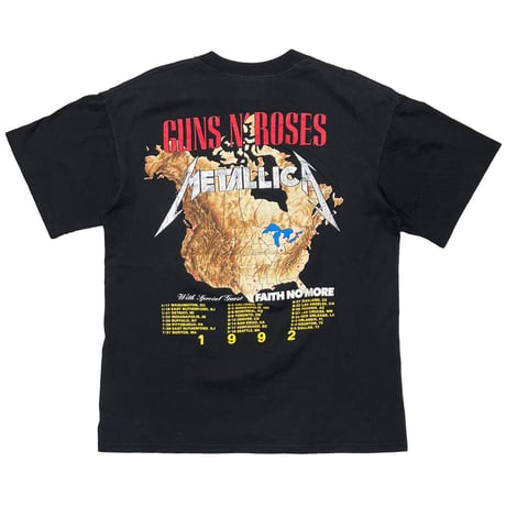 METALLICA x GUNS N' ROSES TOUR 1992 BROCKUM LARGE 6613