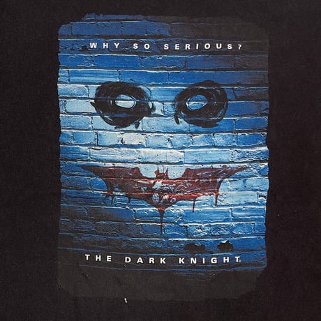 THE DARK KNIGHT WHY SO SERIOUS ? TAGGING LARGE 3171