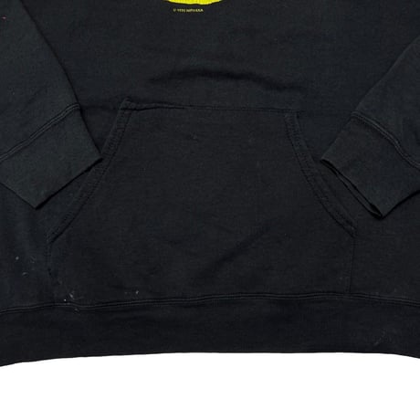 NIRVANA 00s SMILE 1992 HOODED SWEATSHIRT FRUIT OF THE LOOM XL 3685