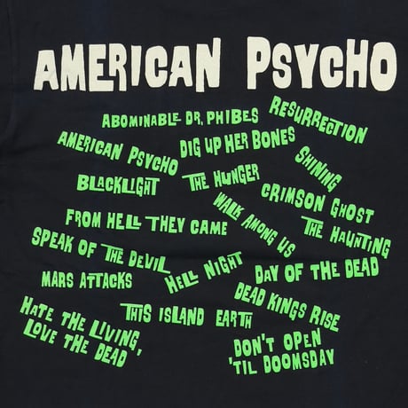 MISFITS 1997 AMERICAN PSYCHO LARGE 9107