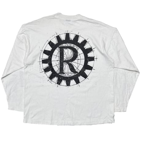 RAGE AGAINST THE MACHINE NUS & GUNS LS WHITE FITS XL 0180