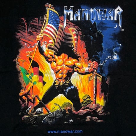 MANOWAR WARIOR OF THE WORLD FITS LARGE 2964
