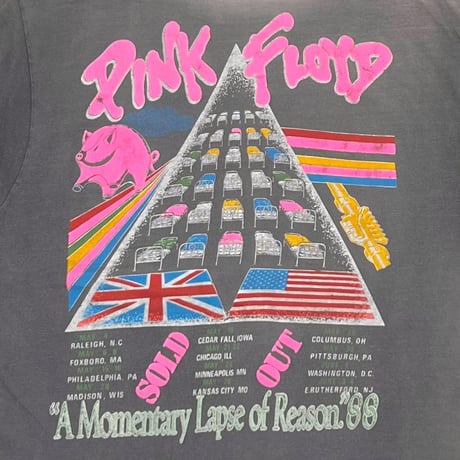 PINK FLOYD A MOMENTARY LAPSE OF REASON 1988 BOOTLEG HANES XL 1433