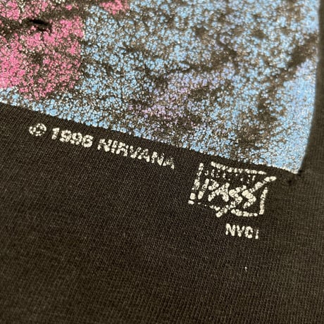 NIRVANA SLIVER BACKSTAGE PASS HANES XL 9642