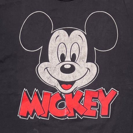 DISNEY VINTAGE FRONT MICKEY FACE PRINT OSFA FITS XL 4133