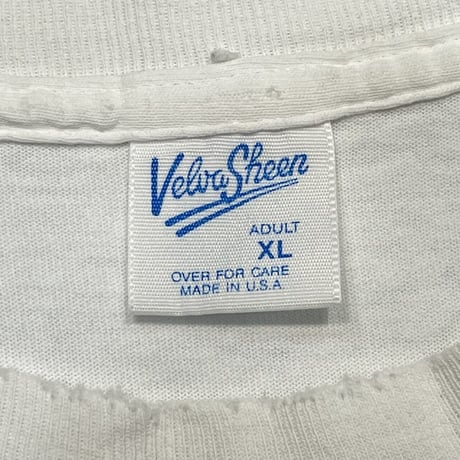 TOM & JERRY 1993 TEE VELBASHEEN TAG XL WHITE 2150