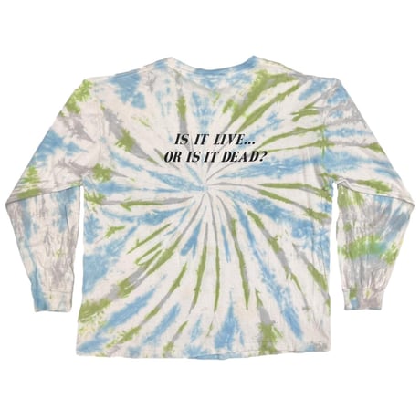 GRATEFUL DEAD MAXELL PARODY LS IS IT LIVE... OR IS IT DEAD? TIEDYE ANVIL XL 2204