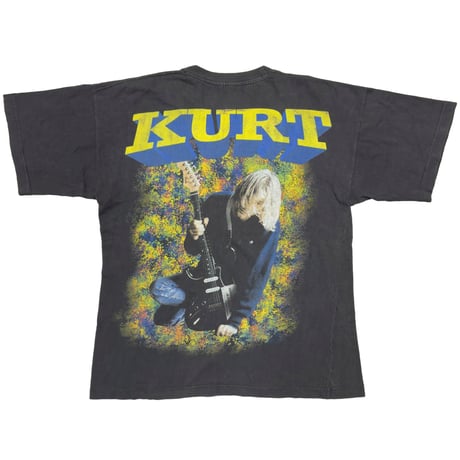 NIRVANA KURT COBAIN FACE GUITAR BOOTLEG FITS XL 3808
