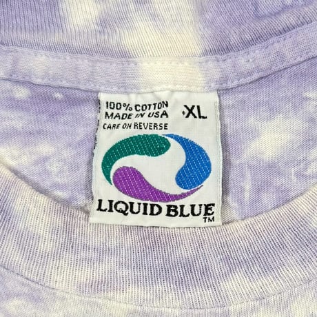 GRATEFUL DEAD 1993 SHIP OF FOOLS TIE DYE LIQUID BLUE XL 0604