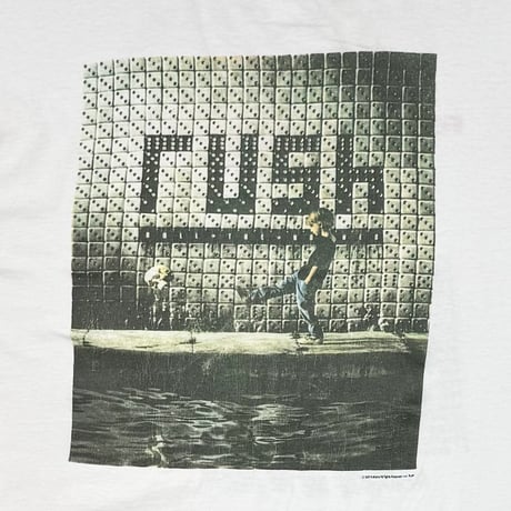 RUSH ROLL THE BONES 1991-92 WHITE FITS LARGE 5437