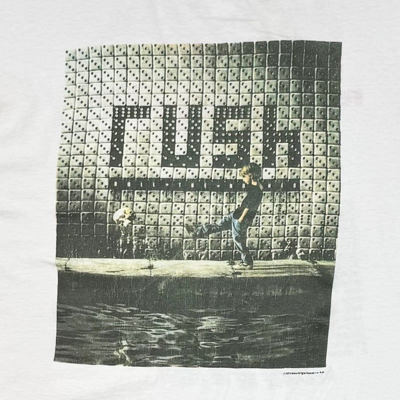 RUSH ROLL THE BONES 1991-92 WHITE FITS LARGE 54