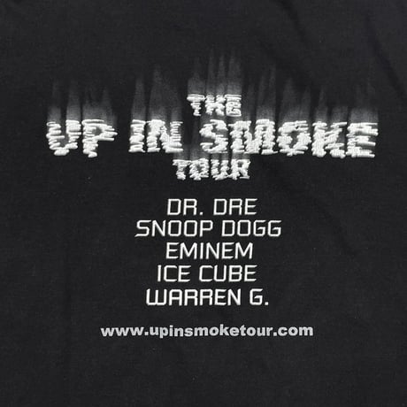 THE UP IN SMOKE TOUR DR.DRE SNOOP DOGG EMINEM ICE CUBE WARRENG G. DELTA LARGE 5176
