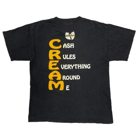 WU-TANG CLAN CREAM CASH RULES EVERYTING AROUND ME PYRAMID LARGE 3473