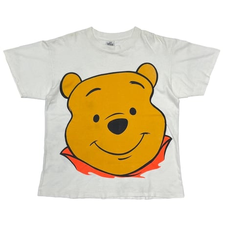 DISNEY VINTAGE WINNIE THE POOH BIG FACE WHITE LARGE 8808