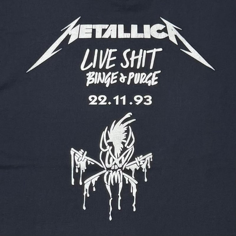 METALLICA LIVE SHIT BINGE&PURGE LS SCREEN STARS