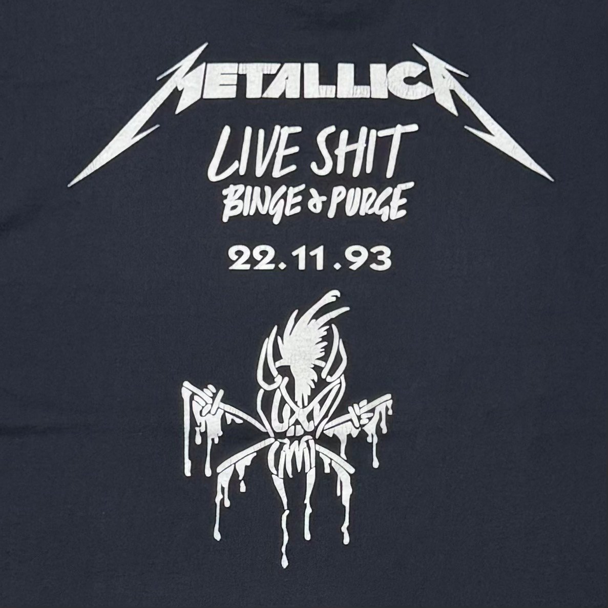 METALLICA LIVE SHIT BINGE&PURGE LS SCREEN STARS