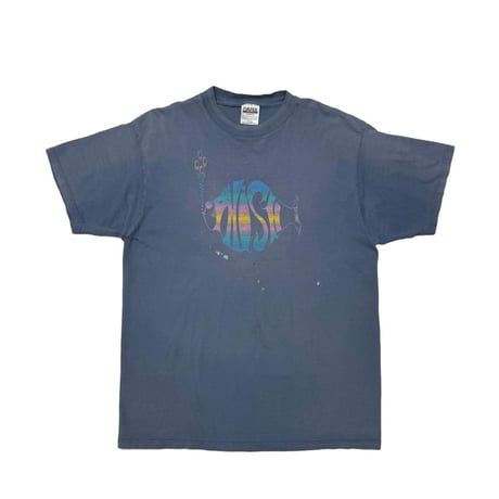 PHISH LOGO FADED NAVY TULTEX XL 0011