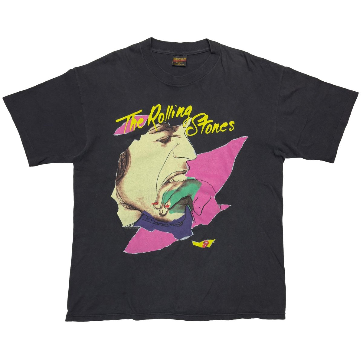The Rolling Stones 1989 ヴィンテージ Vintage Rolling Stones 1989 Steel Wheels North American Tour
