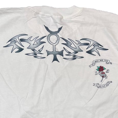 DENNIS RODMAN TATTOO LS WHITE XL 9584
