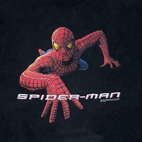 MARVEL SPIDERMAN 2002 MOVIE PROMO LS XL 8747