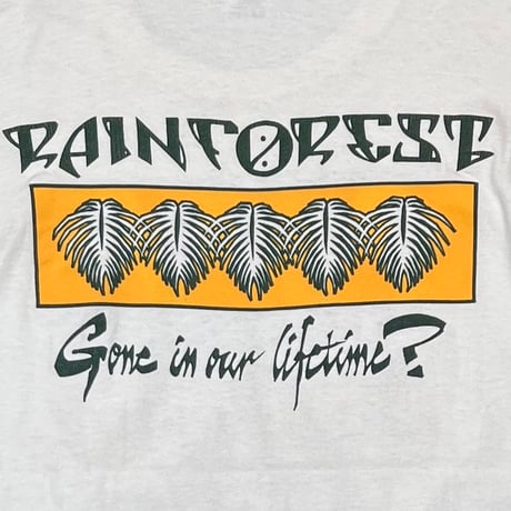 GRATEFUL DEAD RAINFOREST WHITE FRUIT OF THE LOOM LARGE 7835