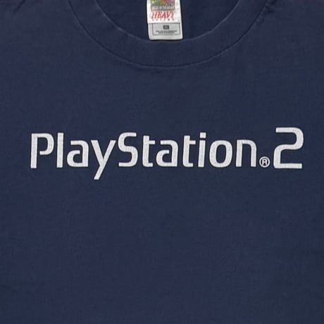 SONY PlayStation 2 PROMO NAVY FRUIT OF THE LOOM XL 1807