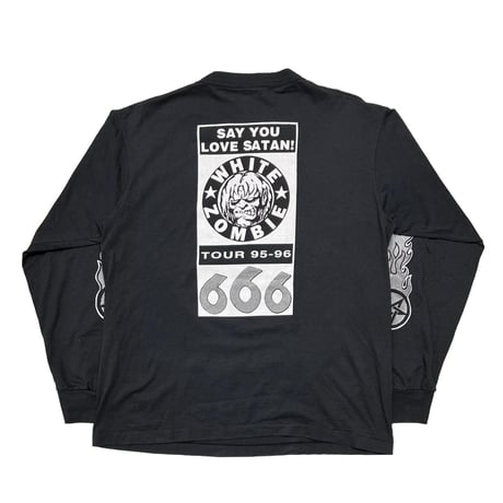 WHITE ZOMBIE 1995-1996 TOUR SAY YOU LOVE SATAN LS SCREEN STARS XL 4922