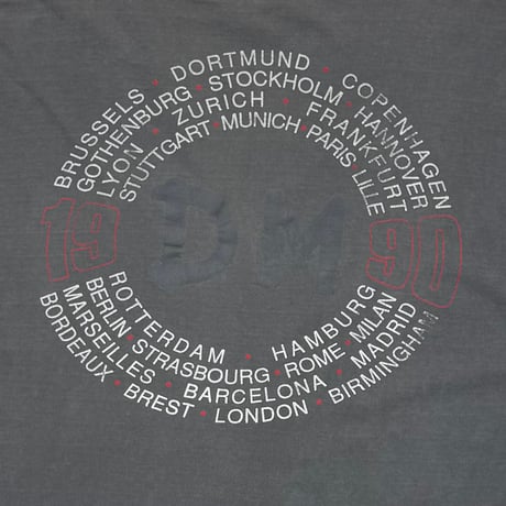 DEPECHE MODE DM FRONT MEMBER 1990 FITS XL 4082