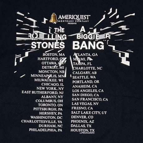 ROLLING STONES LIP & TONGUE A BIGGER BANG 2006 anvil LARGE 6780