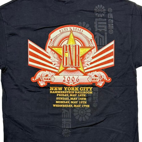 GUNS N' ROSES 2006 NEW YORK CITY LIVE Hanes XL 3338